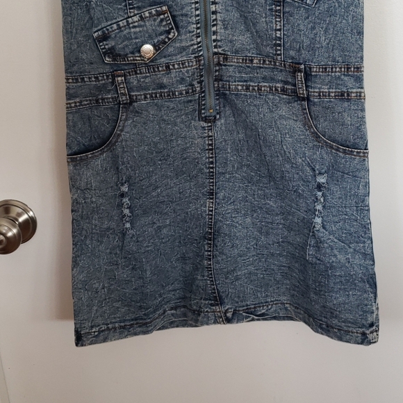 HENGSHENG EUNICE DENIM DRESS - Picture 6 of 11